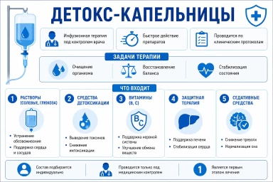 Капельница от наркотиков на дому в Радужном