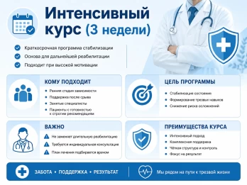 Реабилитация за 21 день в Радужном