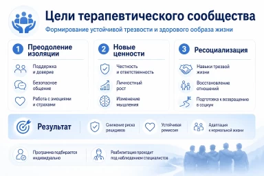 Терапевтическое сообщество в Радужном